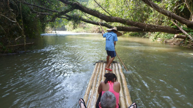 Bamboo rafting - Chiang Mai