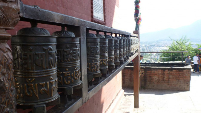 Swayambhunath - le temple des singes - Katmandou