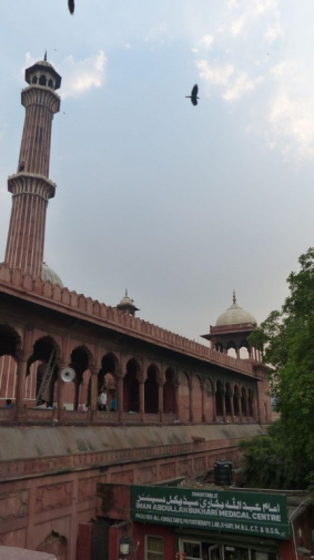Old Delhi - la mosquée Jama Masjid