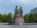 Statue des fondateurs de la ville - Ekaterinbourg