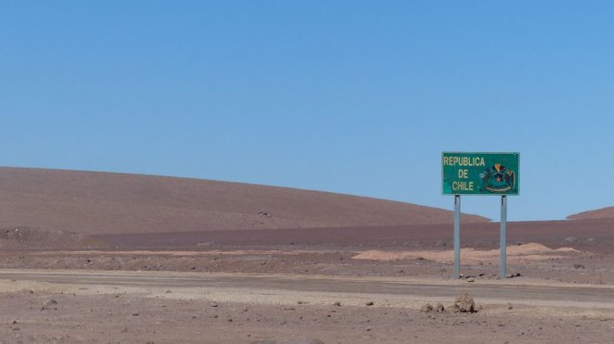 La frontière Bolivie- Chili