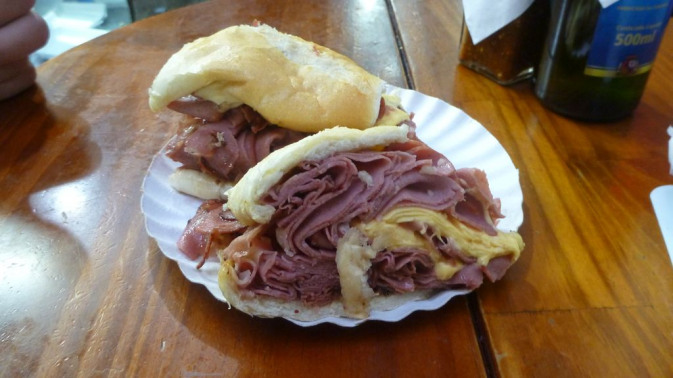 Sandwich à la mortadelle - Centro - São Paulo
