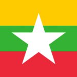 Drapeau de la Birmanie (Myanmar)